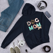 Load image into Gallery viewer, Buy online Premium Quality Dog Mom - Leopard Paw - Unisex Hoodie - Gift Idea - #dogmomtreats - Dog Mom Treats
