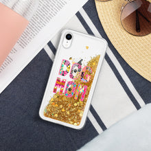 Load image into Gallery viewer, Buy online Premium Quality Dog Mom Sassy Collection - Liquid Glitter Phone Case - Great Dog Mom Gift Idea - Dog Mom Treats