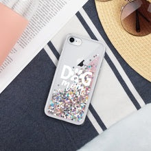 Load image into Gallery viewer, Buy online Premium Quality Dog Mom - Heart In Paw - Liquid Glitter Phone Case - Gift Idea - #dogmomtreats - Dog Mom Treats