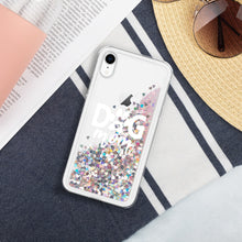 Load image into Gallery viewer, Buy online Premium Quality Dog Mom - Heart In Paw - Liquid Glitter Phone Case - Gift Idea - #dogmomtreats - Dog Mom Treats