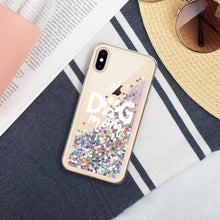 Load image into Gallery viewer, Buy online Premium Quality Dog Mom - Heart In Paw - Liquid Glitter Phone Case - Gift Idea - #dogmomtreats - Dog Mom Treats