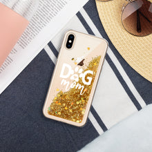 Load image into Gallery viewer, Buy online Premium Quality Dog Mom - Heart In Paw - Liquid Glitter Phone Case - Gift Idea - #dogmomtreats - Dog Mom Treats