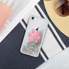 Load image into Gallery viewer, Buy online Premium Quality Dog Mom - Liquid Glitter Phone Case - gift idea - #dogmomtreats - Dog Mom Treats