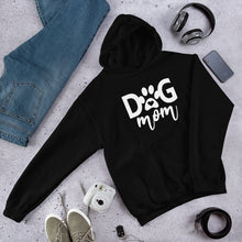 Load image into Gallery viewer, Buy online Premium Quality Dog Mom - Paw with Heart - Unisex Hoodie - Dog Mom Gift Idea - #dogmomtreats - Dog Mom Treats