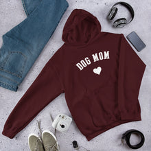 Load image into Gallery viewer, Buy online Premium Quality Dog Mom - Heart - Unisex Hoodie - #dogmomtreats - great gift idea - Dog Mom Treats