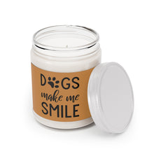 Load image into Gallery viewer, Relaxed Dog - Scented Candles, 9oz - Dogs Make Me Smile - Brown Label
