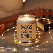 Load image into Gallery viewer, Relaxed Dog - Scented Candles, 9oz - Dogs Make Me Smile - Brown Label
