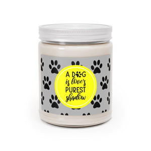 Relaxed Dog - Scented Candles, 9oz - A Dog's is Love's Purest Shadow
