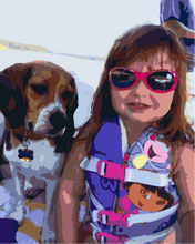 Load image into Gallery viewer, Dog By Numbers - Perfect custom gift for dog lovers - The DIY for your DOG oil painting kit
