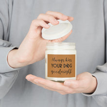 Load image into Gallery viewer, Relaxed Dog - Scented Candles, 9oz - Always Kiss Your Dog Goodnight - Brown Label
