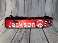 Load image into Gallery viewer, Custom Dog Collar Machine - Personalized - Embroidered With Your Dog&#39;s Name and Phone Number - DogCollarWithName.com

