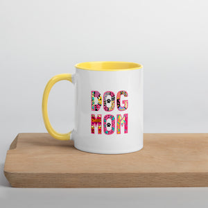 Buy online Premium Quality Dog Mom Sassy Collection - Mug with Color Inside - Great Gift Ideas - Dog Mom Treats