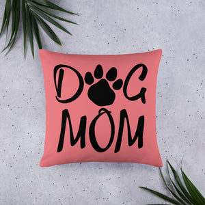Buy online Premium Quality Dog Mom - Paw - Basic Pillow - Gift Idea - #dogmomtreats - Dog Mom Treats