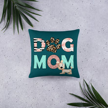 Load image into Gallery viewer, Buy online Premium Quality Dog Mom - Leopard Paw - Basic Pillow - Gift Idea - #dogmomtreats - Dog Mom Treats
