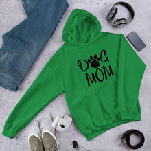 Load image into Gallery viewer, Buy online Premium Quality Dog Mom - Script wiht Paw - Unisex Hoodie - Dog Mom Gift Idea - #dogmomtreats - Dog Mom Treats
