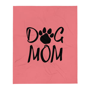 Buy online Premium Quality Dog Mom - Paw - Throw Blanket - #dogmomtreats - Dog Mom Treats