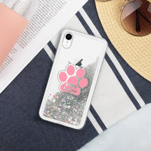 Load image into Gallery viewer, Buy online Premium Quality Dog Mom - Liquid Glitter Phone Case - gift idea - #dogmomtreats - Dog Mom Treats
