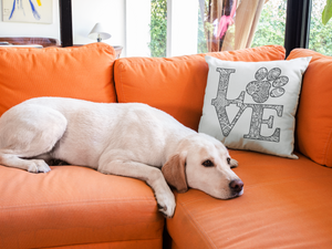 Love Pup Pillow